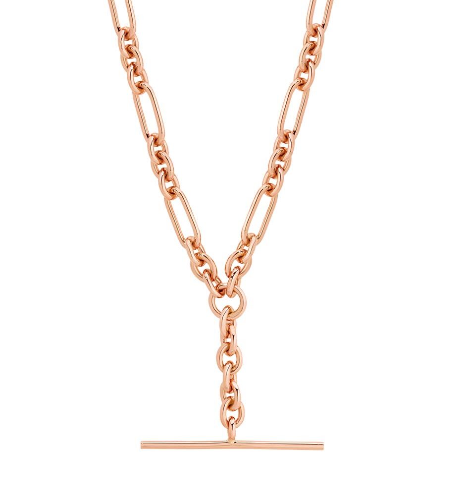 Men's T-Bar Chain Necklace