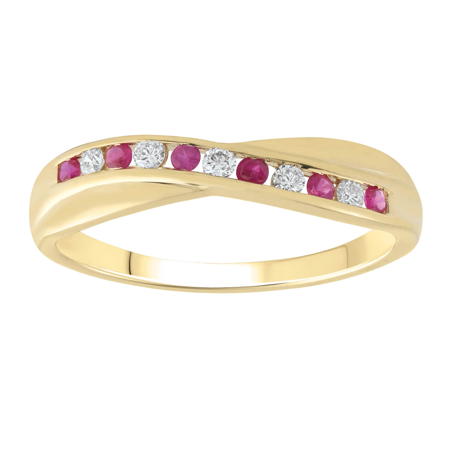 yellow ruby ring