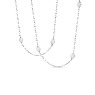 Sterling Silver South Sea Pearl Necklace