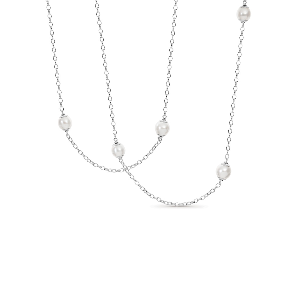 Sterling Silver South Sea Pearl Necklace - Crown Family Jewellers