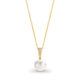 18k Gold South Sea Pearl & Diamond Pendant