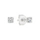 18k White Gold Stud 0.50ct TW Diamond Earrings